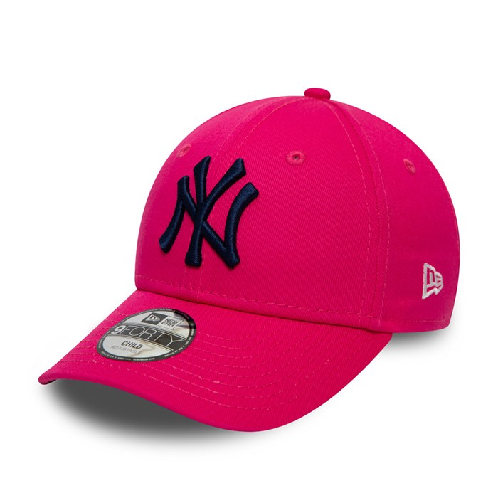 New York Yankees League Essential Lapset 9FORTY Lippis Pinkki - New Era Lippikset Tarjota FI-450827